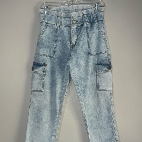 VIP Cargo Banded-Hem Jeans size 9/10 - Picture 1 of 8